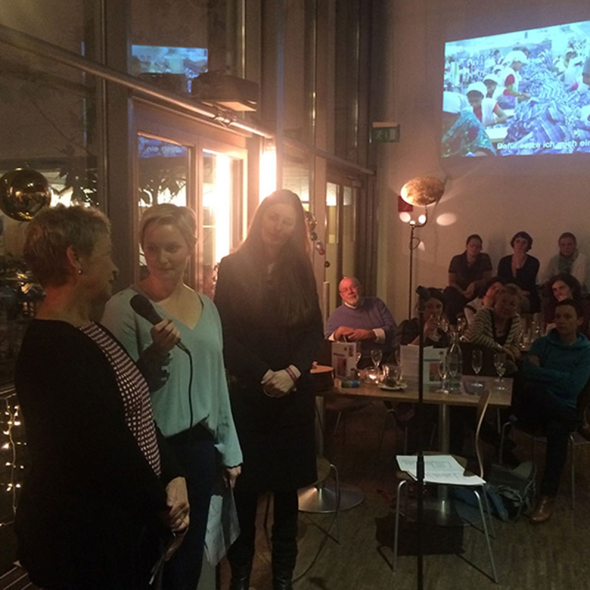 Organisation eines Abendevents